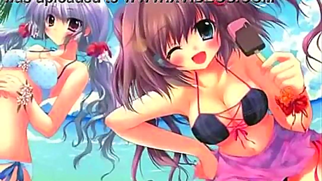 Sexy Anime Chick Gets Naked for Hot Hentai Action Scene
