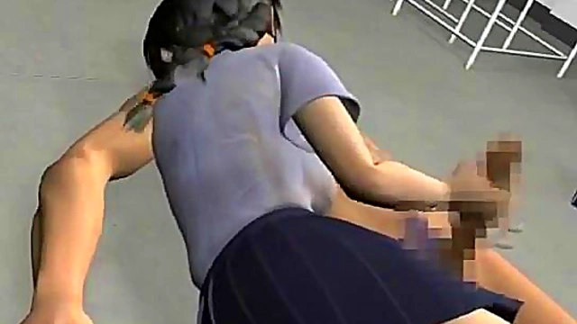 Two Busty Anime Cuties Share Big Dick In Steamy Hardcore Session