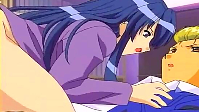 Horny Hentai Teacher Fucked By Three Students In Wild Anime Action