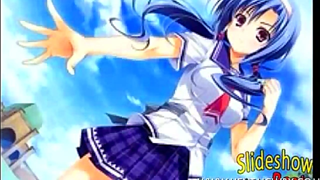 Sexy Anime Girls Show Off Their Nude Bodies In Ecchi Scenes