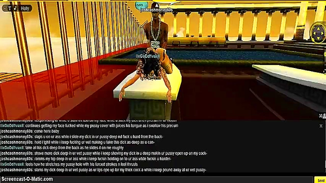 3D Diva Greek Sex Adventure – IMVU Game Porn Anime Fantasy