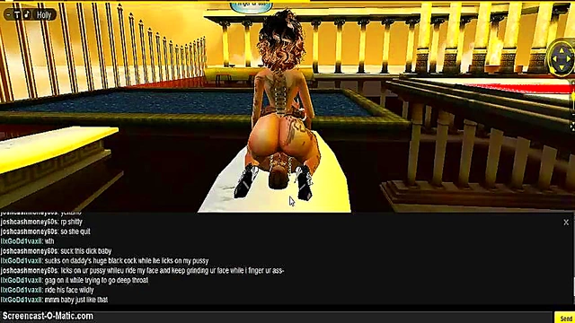 3D Diva Greek Sex Adventure – IMVU Game Porn Anime Fantasy