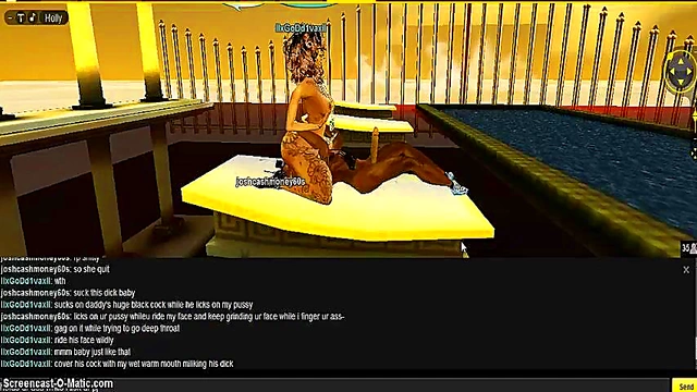 3D Diva Greek Sex Adventure – IMVU Game Porn Anime Fantasy