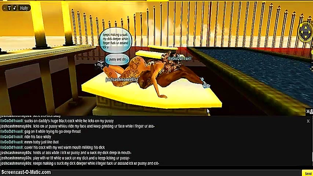 3D Diva Greek Sex Adventure – IMVU Game Porn Anime Fantasy