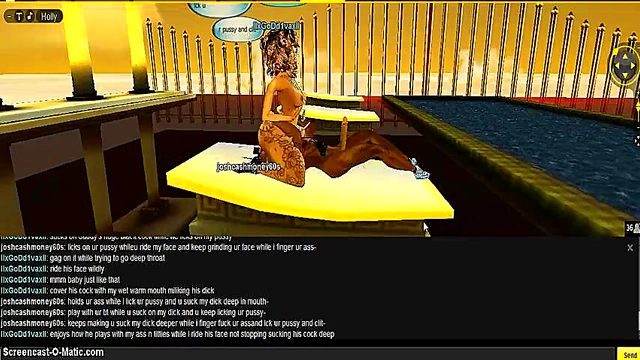 3D Diva Greek Sex Adventure – IMVU Game Porn Anime Fantasy