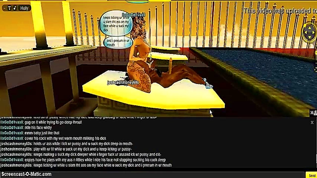 3D Diva Greek Sex Adventure – IMVU Game Porn Anime Fantasy