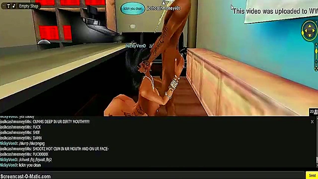 Nicky Shop – 3D Anime Game Porn With IMVU Characters Getting Wild