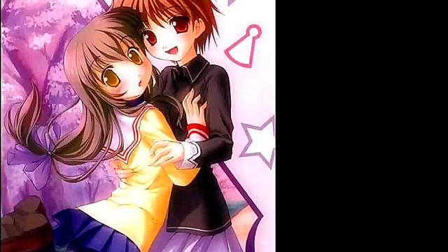 Cute Anime Girls Engage in Sexy Ecchi Fun with Horny Boys