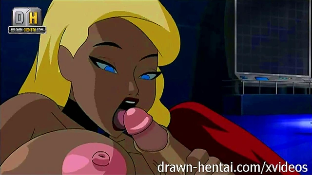 Blonde Black Canary Gets Fucked by The Flash in Justice League Hentai Parody