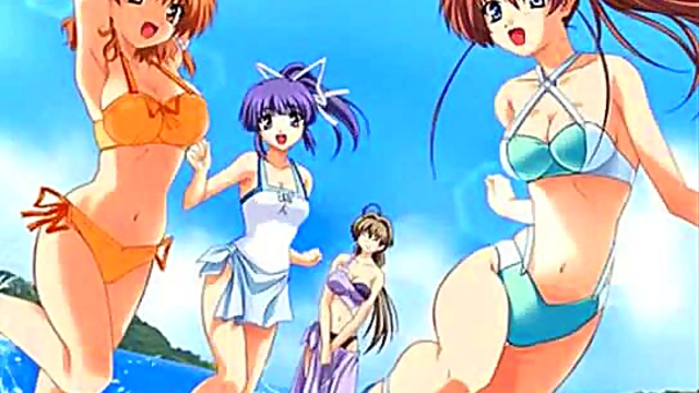 Sexy Anime Girls Get Nude for Hot Ecchi Hentai Action