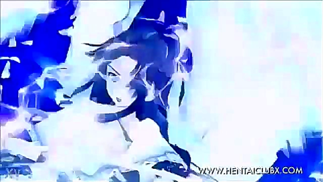 Naked Anime Chick Seduces Gamer for Ecchi Fun in Hot Gameplay Session