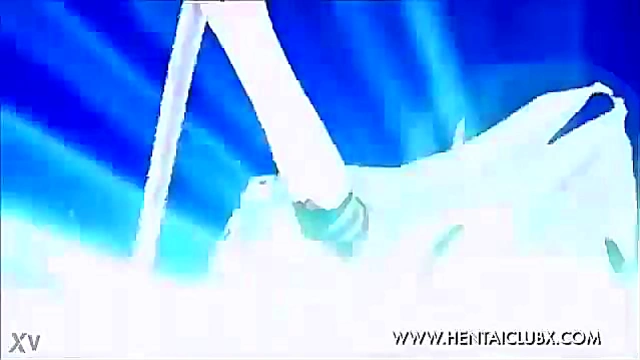 Naked Anime Chick Seduces Gamer for Ecchi Fun in Hot Gameplay Session