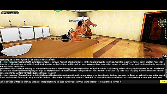 Josh Eats Pussy In steamy 3D Hentai Game Animation Scene