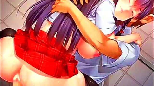 Horny Student Council President Seduces Anime Classmates In Naughty Scenes