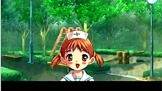 Horny Nurse Gives Seductive Handjob In Eroge Hentai Scene