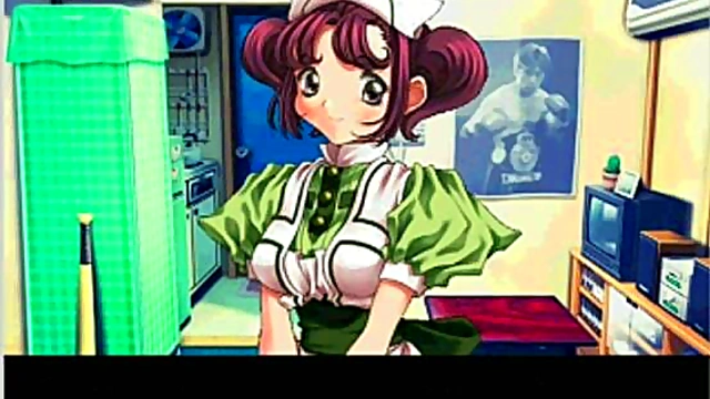 Horny Nurse Gives Seductive Handjob In Eroge Hentai Scene