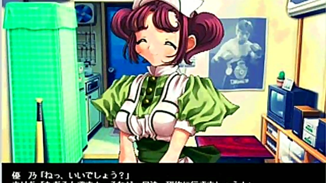Horny Nurse Gives Seductive Handjob In Eroge Hentai Scene