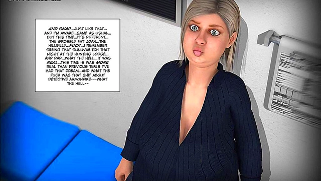 Mature BBW Mistress Bondages Chubby Anime Chick for BDSM Fun