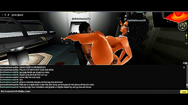 Carmiia Takes Control in Space Ship for Intense 3D Hentai Adventure