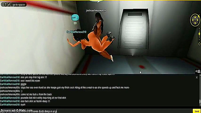 Carmiia Takes Control in Space Ship for Intense 3D Hentai Adventure