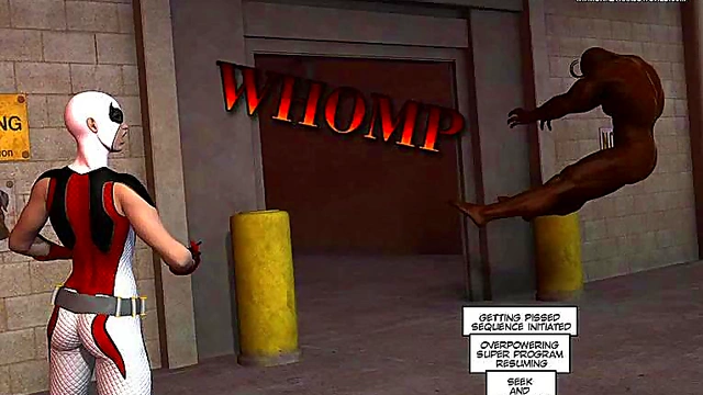 Superhero Babes Get Hardcore 3D Anime Action With Cartoon Dick Wizards