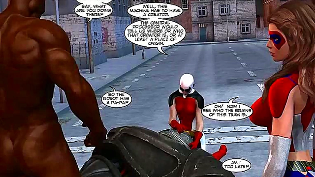 Superhero Babes Get Hardcore 3D Anime Action With Cartoon Dick Wizards