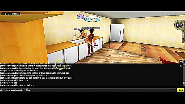 Paige Seduces in Kitchen – 3D IMVU Anime Porn Adventure