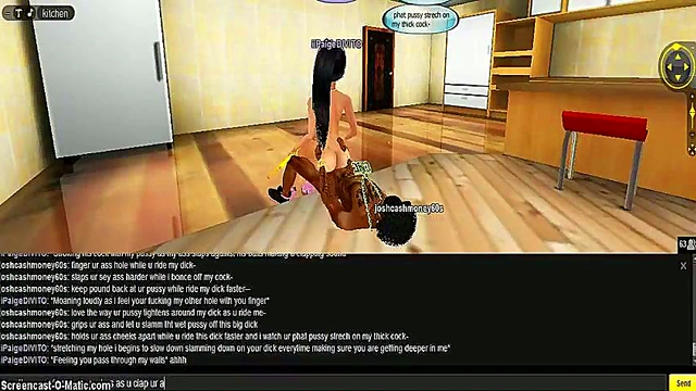 Paige Seduces in Kitchen – 3D IMVU Anime Porn Adventure