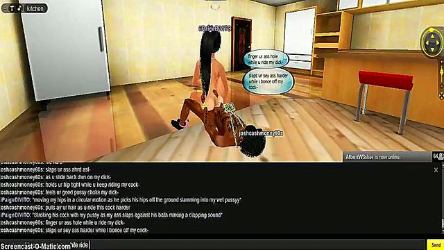 Paige Seduces in Kitchen – 3D IMVU Anime Porn Adventure