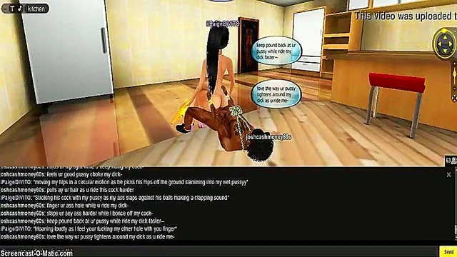 Paige Seduces in Kitchen – 3D IMVU Anime Porn Adventure