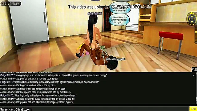 Paige Seduces in Kitchen – 3D IMVU Anime Porn Adventure