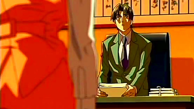 Office Seduction – Anime Chick Tempts Boss With Lingerie For A naughty Session