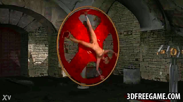 Foxy 3D Cartoon Blonde Babe Fucks Hard In Doggy Style BDSM Session