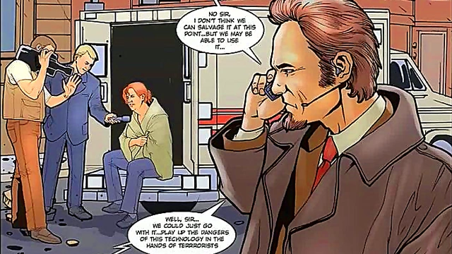 Cyberian NationComic – Hot Anime Couple Engages in Sexy Drawn Action