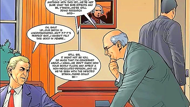 Cyberian NationComic – Hot Anime Couple Engages in Sexy Drawn Action