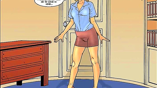 Cyberian NationComic – Hot Anime Couple Engages in Sexy Drawn Action