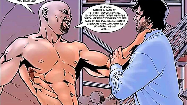 Cyberian NationComic – Hot Anime Couple Engages in Sexy Drawn Action