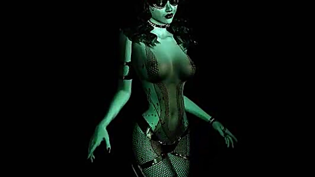 Kinky 3D Anime Babe in Latex Boots Dominates for Hardcore BDSM Fun