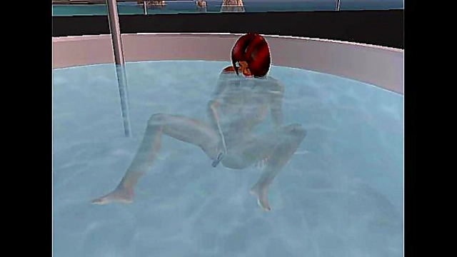 Chienah Masturbates With Finger Bang Action In Sexy 3D Anime Scene