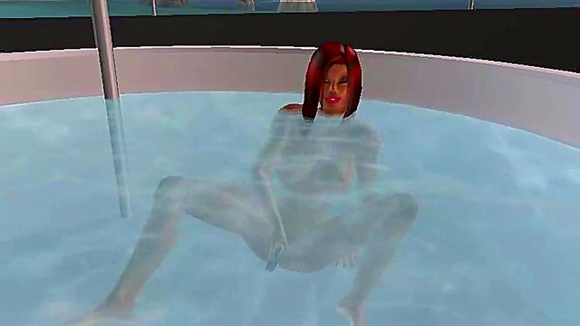 Chienah Masturbates With Finger Bang Action In Sexy 3D Anime Scene