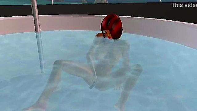 Chienah Masturbates With Finger Bang Action In Sexy 3D Anime Scene