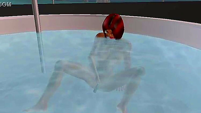 Chienah Masturbates With Finger Bang Action In Sexy 3D Anime Scene