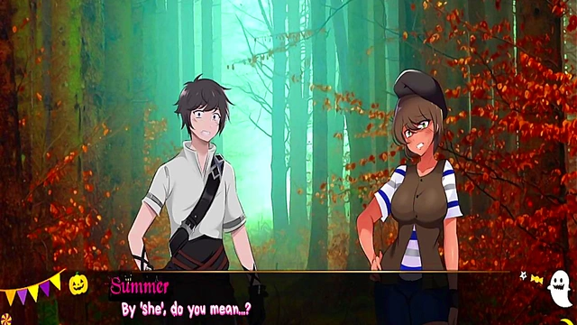 Succubus Demon Girl Rides Cock for Creamy Finish in Horror Mansion Anime