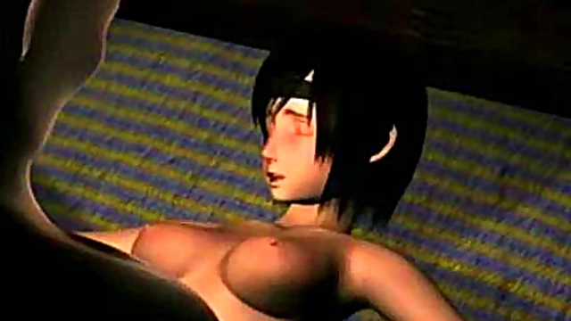 Tied-Up Girl Gets Fucked By Ugly 3D Ogre With Big Dick&Bondage Fetish