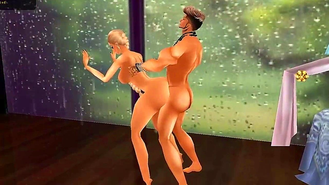Horny IMVU Couple Explore New Positions for Intense Hentai Action