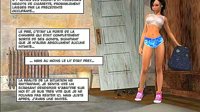 Big-Titted Teen Toon Gets Bondaged & Fucked Hard For Hardcore Blowjob&Cumshot