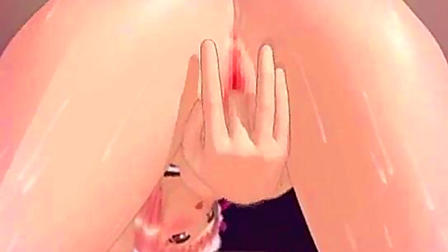 Busty 3D Hentai Maid Teases with Tits & Blowjob Before Hardcore Fuck