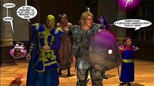 Petite TeenΗntai Toon Gets Double Big Cocks In Fantastical Group Blowjob Session