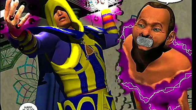 Petite TeenΗntai Toon Gets Double Big Cocks In Fantastical Group Blowjob Session