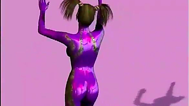 Busty Redhead Strips & Dances Before Hardcore Blowjob Session